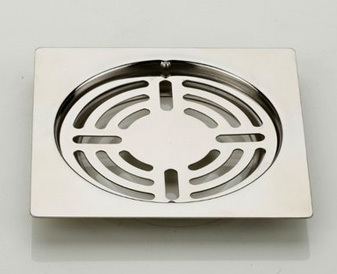 Stainless Steel Square Floor Drain 2 Piece