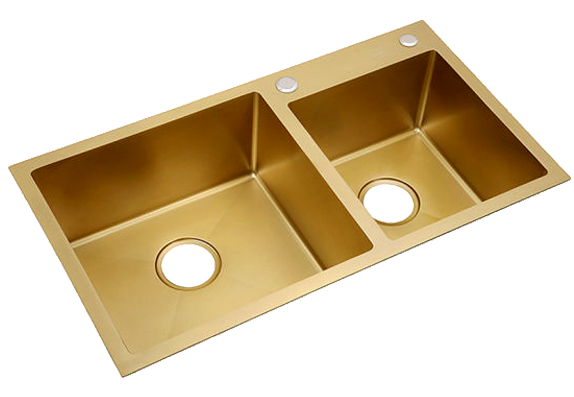 Gold Color Stainless Steel Kitchen Sink