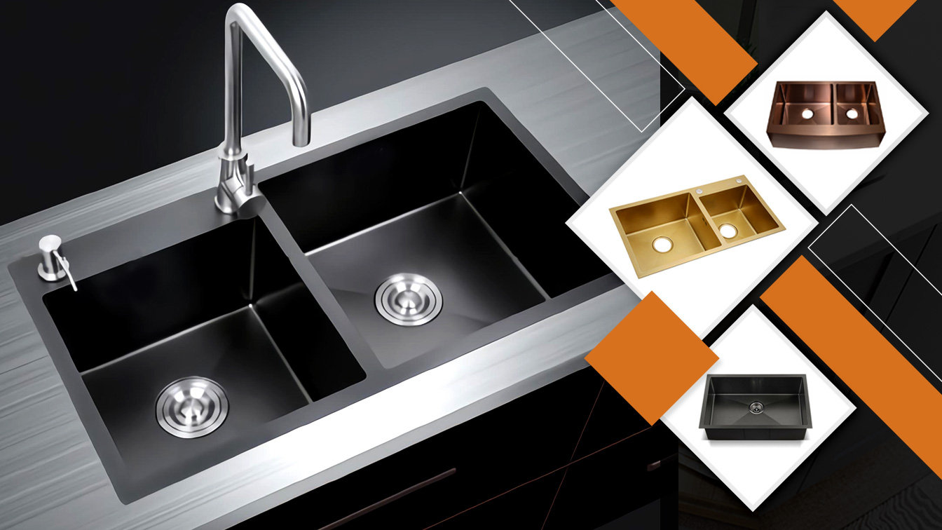Stainless Steel Colored Kitchen Sink