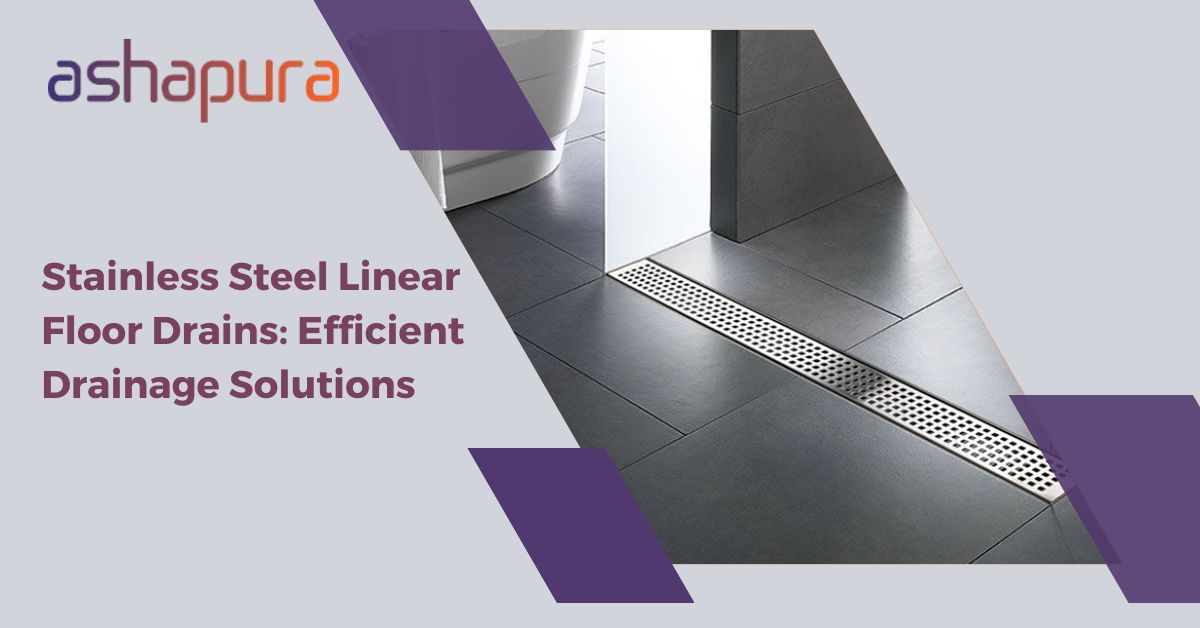 Stainless Steel Linear Floor Drains Efficient Drainage Solutions